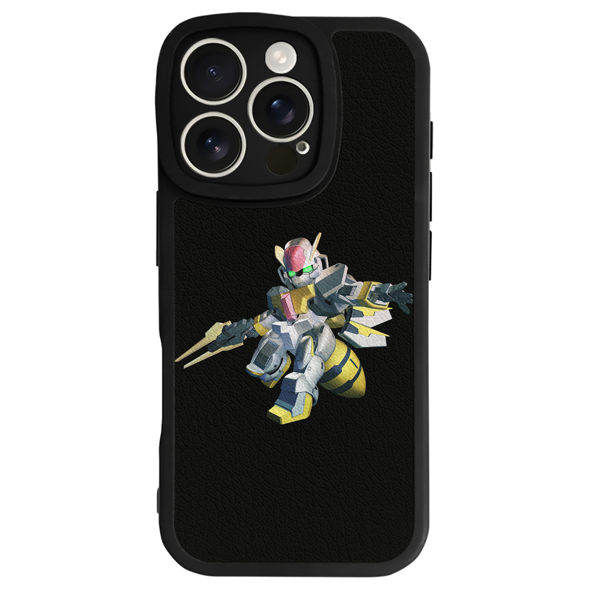 （画像用） 機動戦士ガンダム Mobile Suit Gundam 【iPhone 16シリーズ対応】シリコンスマホケース（レザー調） 材質：シリコン